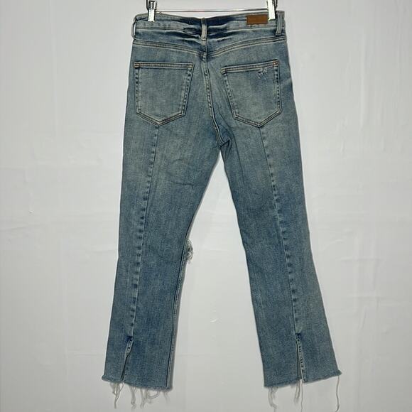 Zara distressed, jeans size 2 - Picture 4 of 5